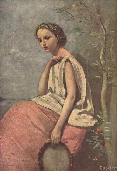 Jean-Baptiste-Camille Corot La Zingara Germany oil painting art